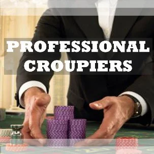 hire a casino dealer, croupier for hire
